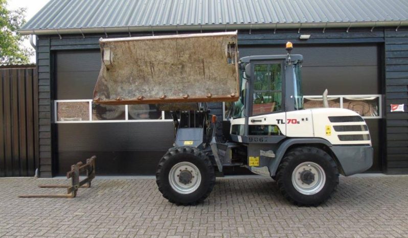 Terex TL 70 S zwenklader wiellader shovel loader full