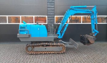 Yanmar YB 301 minigraver met CW05 en 3 bakken vol
