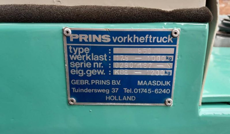 Prins 850 ruwterrein heftruck diesel vol