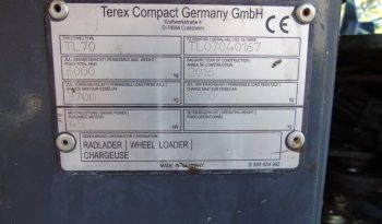 Schaeff TL 70S Terex zwenklader wiellader shovel vol