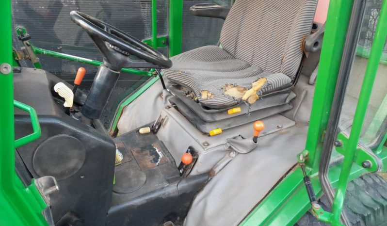 John Deere 955 HST op gazonbanden vol