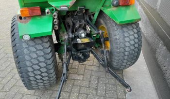 John Deere 955 HST op gazonbanden vol