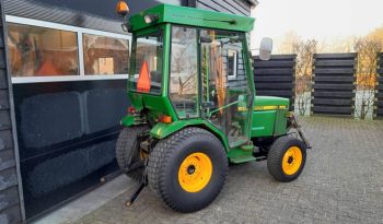 John Deere 955 HST op gazonbanden vol