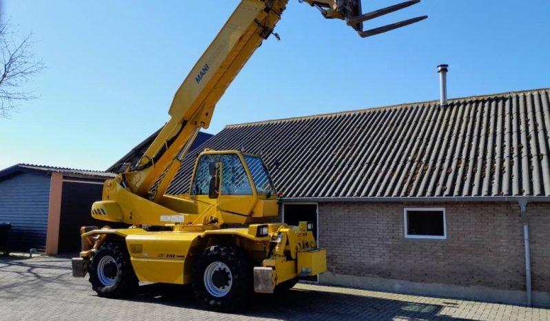 Manitou MRT 2150 M winch remote control jib vol