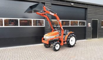 Yanmar F 180 minitractor met voorlader vol