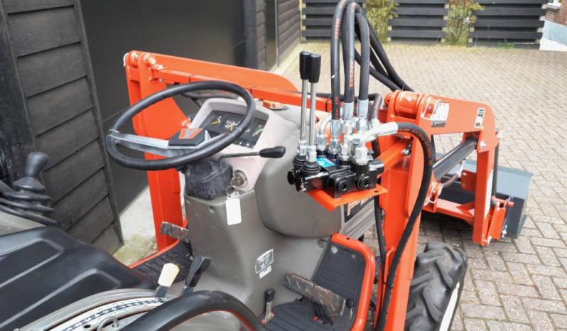 Yanmar F 180 minitractor met voorlader vol