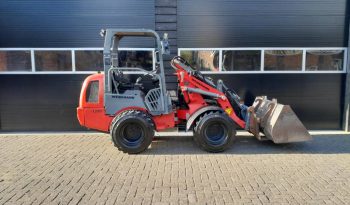 Weidemann 1250 cc 35 minishovel met bak en vorken vol