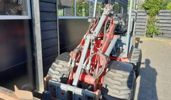 Weidemann 1250 cc 35 minishovel met bak en vorken vol