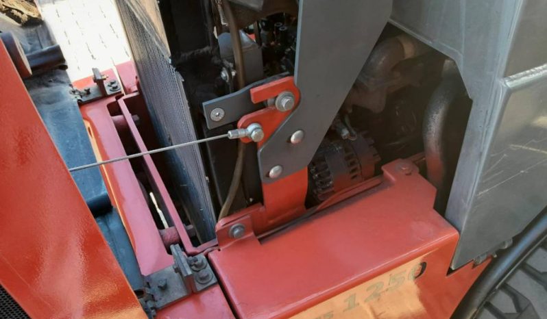 Weidemann 1250 cc 35 minishovel met bak en vorken vol