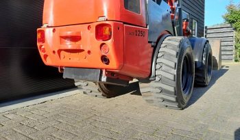 Weidemann 1250 cc 35 minishovel met bak en vorken vol