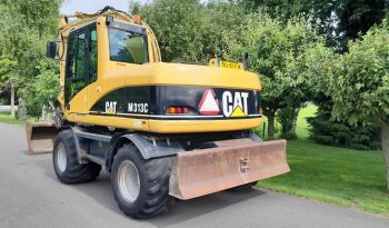CAT M 313 C – Mobiele Kraan – Graafmachine vol