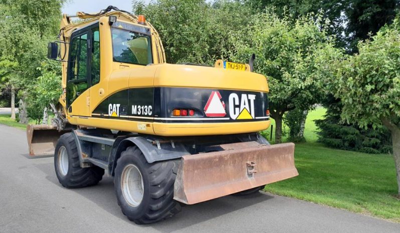 CAT M 313 C – Mobiele Kraan – Graafmachine vol