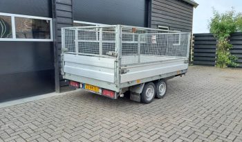 Hapert Cobalt Kipper – kiep – aanhangwagen – Loofrekken vol