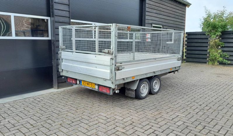 Hapert Cobalt Kipper – kiep – aanhangwagen – Loofrekken vol