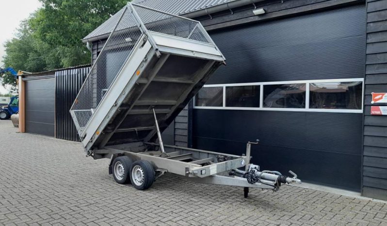 Hapert Cobalt Kipper – kiep – aanhangwagen – Loofrekken vol