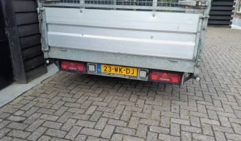 Hapert Cobalt Kipper – kiep – aanhangwagen – Loofrekken vol