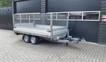 Hapert Cobalt Kipper – kiep – aanhangwagen – Loofrekken vol