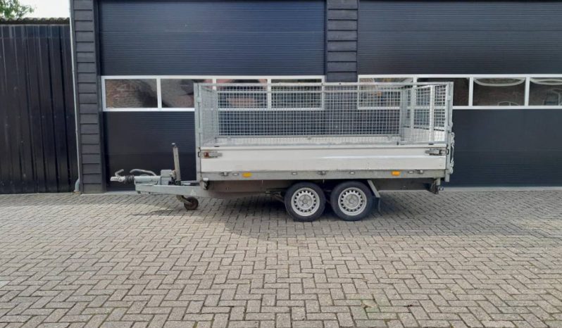 Hapert Cobalt Kipper – kiep – aanhangwagen – Loofrekken vol