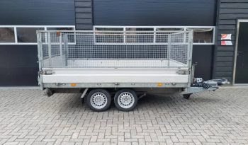 Hapert Cobalt Kipper – kiep – aanhangwagen – Loofrekken vol
