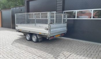 Hapert Cobalt Kipper – kiep – aanhangwagen – Loofrekken vol