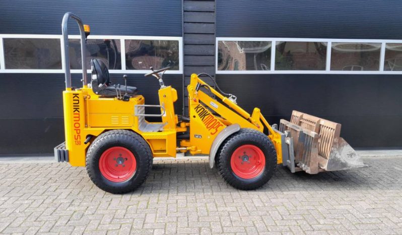 Knikmops 130 Minishovel – Compleet – Zeer netjes – Gecheckt full