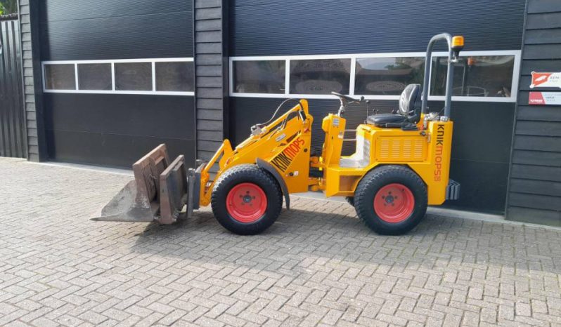 Knikmops 130 Minishovel – Compleet – Zeer netjes – Gecheckt full