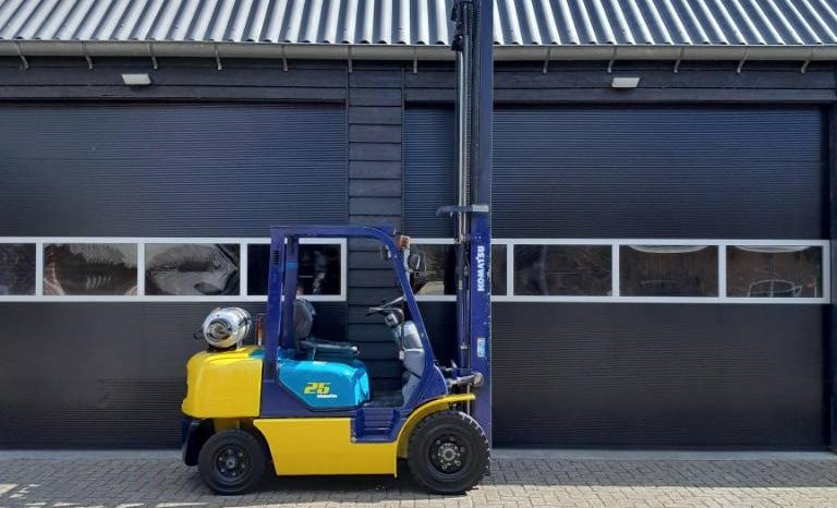 Komatsu FG 25 HT-14 Freelift – Sideshift – Triplex – LPG full