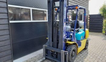 Komatsu FG 25 HT-14  Freelift – Sideshift – Triplex – LPG full