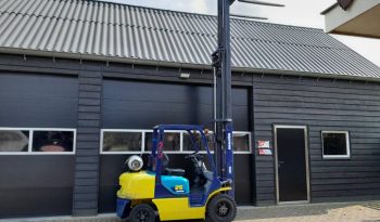 Komatsu FG 25 HT-14  Freelift – Sideshift – Triplex – LPG full