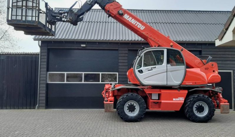 Manitou MRT 2150 Privilege – Manbak- Man basket – Platform vol