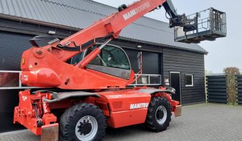 Manitou MRT 2150 Privilege – Manbak- Man basket – Platform vol