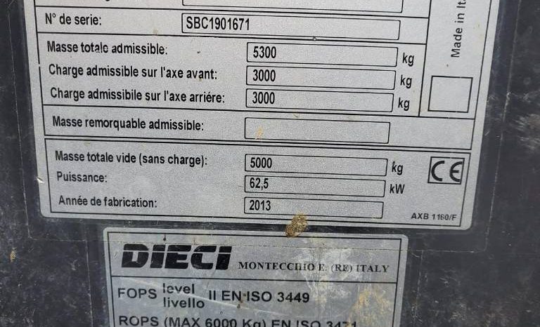 Dieci Mini Agri 25.6 verreiker zoals Manitou Merlo Magni full