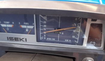 Iseki TU 155 minitrekker op brede gazonbanden vol