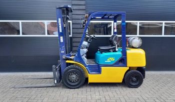 Komatsu FG 25 Heftruck Freelift  Sideshift  Triplex – LPG vol