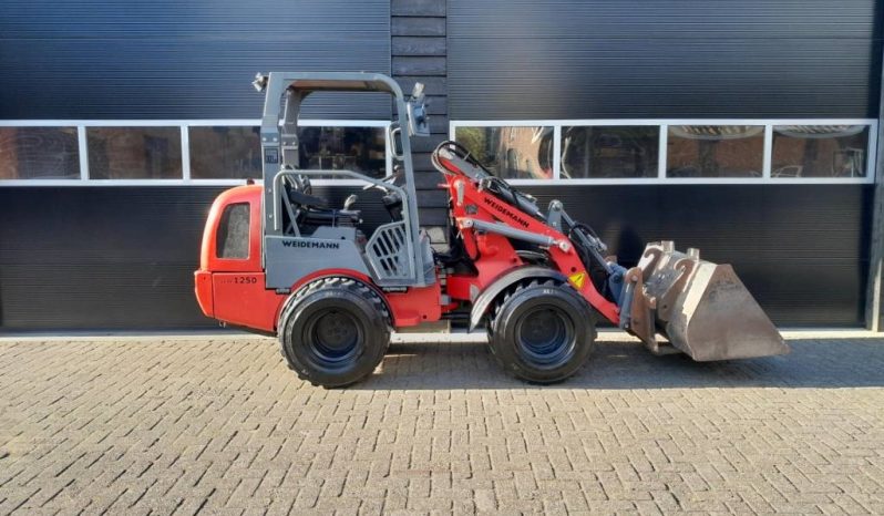 Weidemann 1250cc35 Minishovel – Bak – Vorken – Nette staat vol