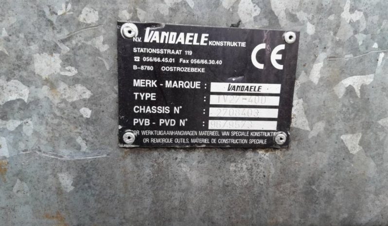 Vandaele TV 27-40 D houtversnipperaar snipperaar hakselaar vol