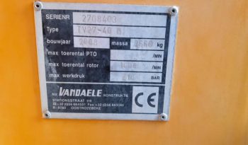 Vandaele TV 27-40 D houtversnipperaar snipperaar hakselaar vol