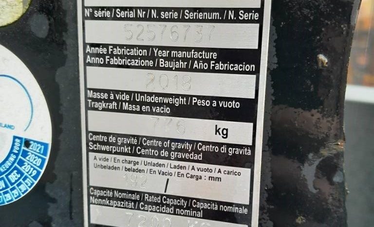 Manitou Winch 7.2 TON – Lier – Trieul full