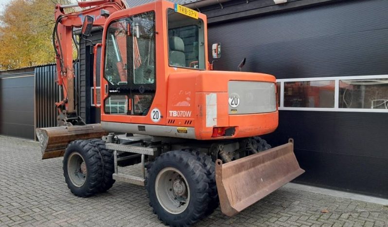 Takeuchi TB070 mobiele kraan graafmachine vol