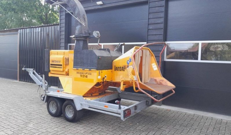 Vandaele TV 27-40 houtversnipperaar snipperaar hakselaar full