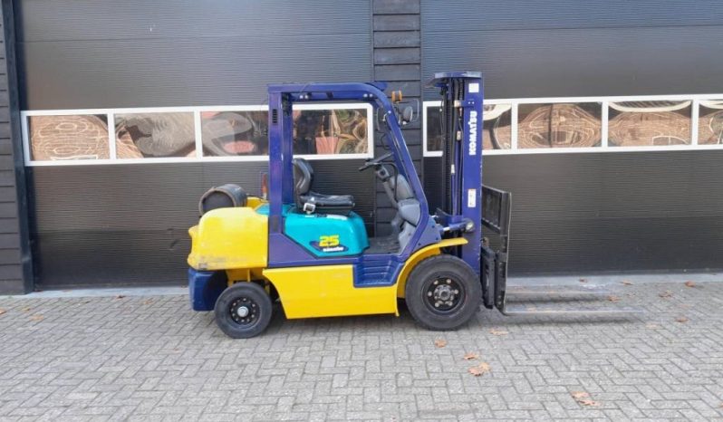 Komatsu FG 25 HT-14 LPG – heftruck – Freelift – Sideshift full