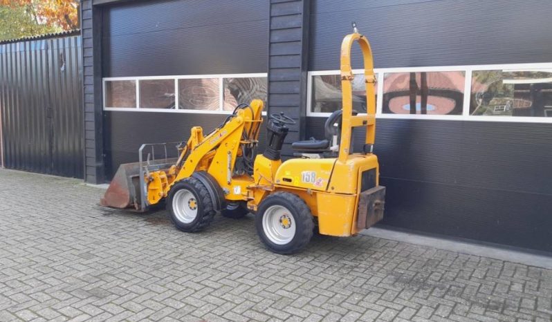 Mustang KL 158 minishovel zelfde als Weidemann 1140 vol