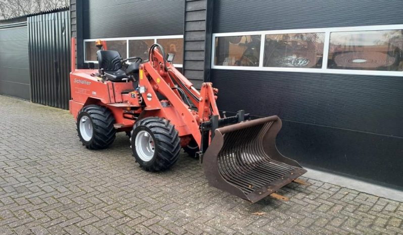 Schäffer 336 S minishovel 4cil Turbo UNIEK vol