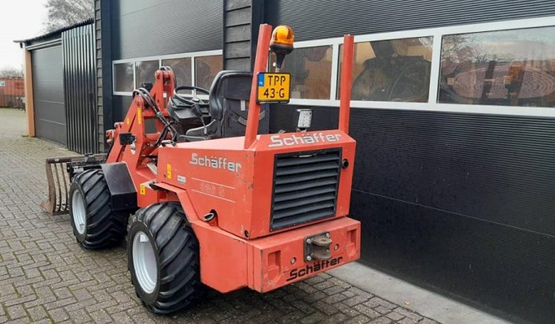Schäffer 336 S minishovel 4cil Turbo UNIEK vol