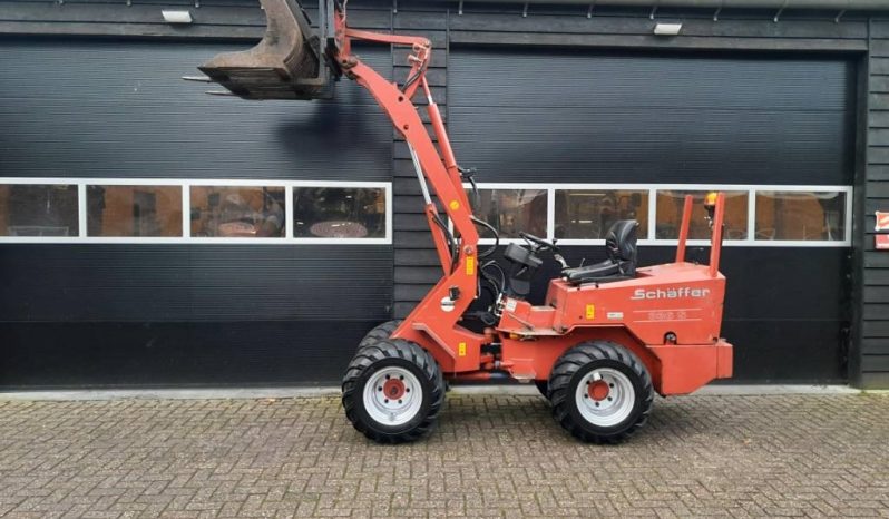 Schäffer 336 S minishovel 4cil Turbo UNIEK vol