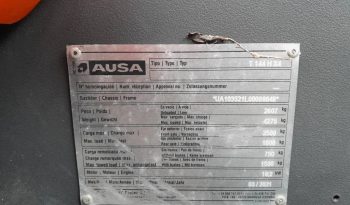 Ausa T 144 H X4 mini verreiker met bak en vorken vol