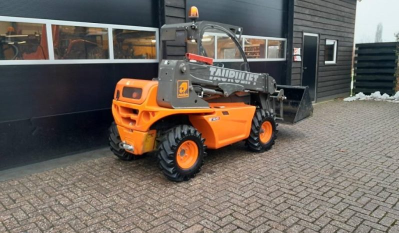 Ausa T 144 H X4 mini verreiker met bak en vorken vol