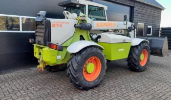 CLAAS Teleporter 974 verreiker bak en vorken vol
