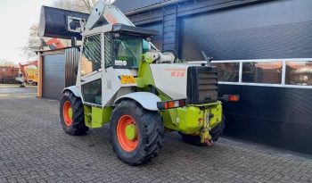 CLAAS Teleporter 974 verreiker bak en vorken vol