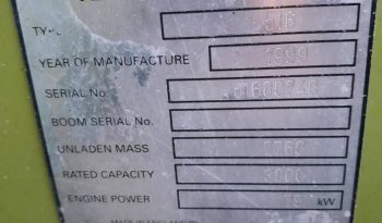 CLAAS Teleporter 974 verreiker bak en vorken vol